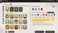 Choose characters based on the required Elements for this season (Image via Sportskeeda Gaming/HoYoverse)